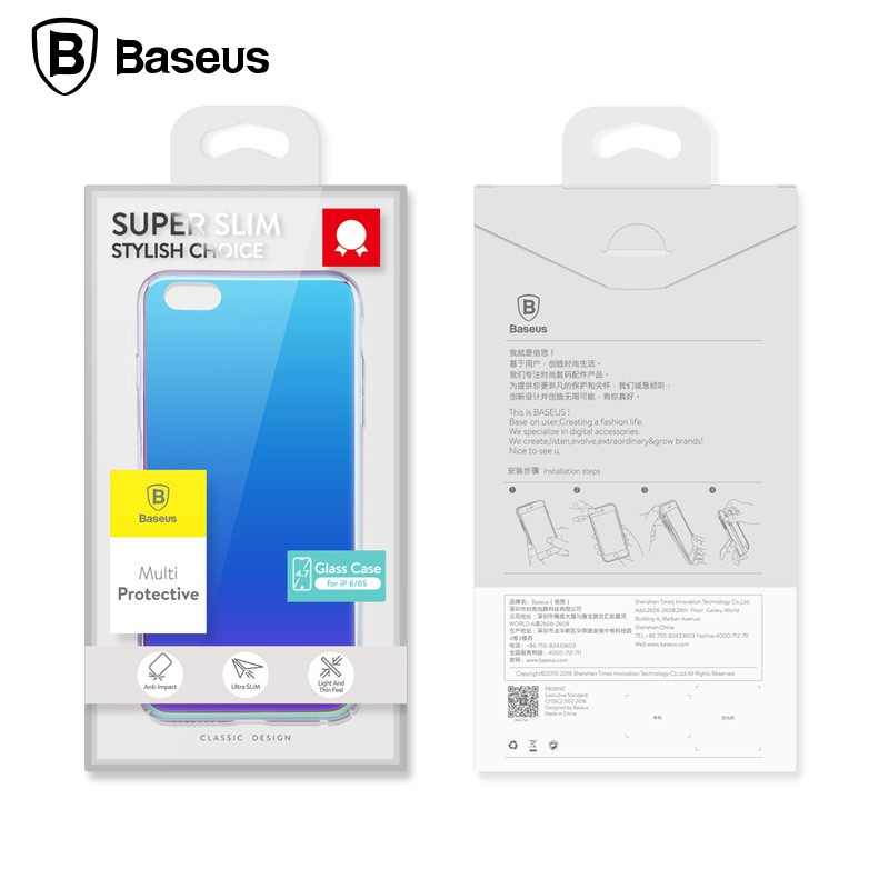 Ốp lưng iphone 6,7/6s  tráng gương 3D hãng Baseus