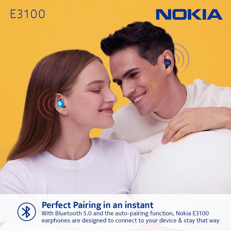 Tai nghe không dây Nokia Essential E3100 - Hàng chính hãng - Bảo hành 12 tháng