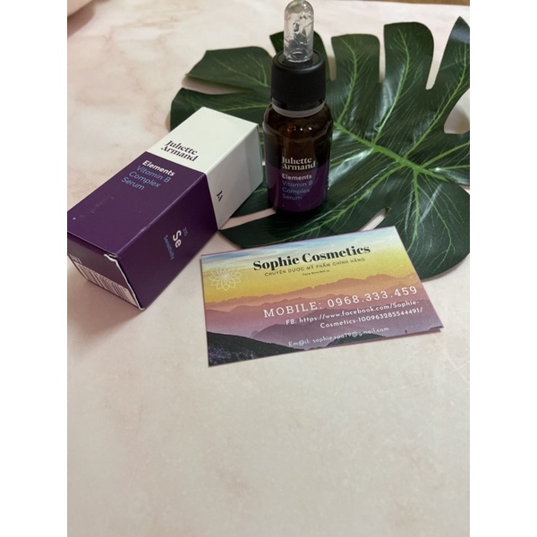 SERUM HỒI PHỤC GIẢM ĐỎ CHỐNG KÍCH ỨNG VITAMIN B COMPLEX JULIETTE | BigBuy360 - bigbuy360.vn