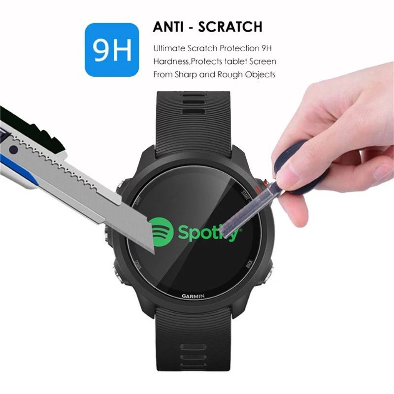 Kính cường lực 2D chống trầy xước bảo vệ màn hình cho Forerunner 245/ 245M/ 45/ 45S/ 645/ 745