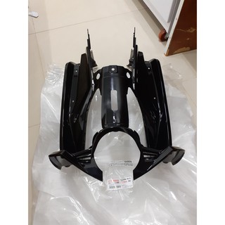 Ốp ổ khóa (Ốp bịt yếm) Exciter 2006 - 2010 Đen bóng