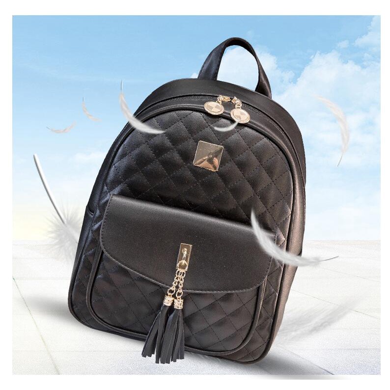 Balo Chuwanglin Từ Da PU Thời Trang Dễ Phối Đồ Phong Cách Harajuku Chất Lượng Cao Dành Cho Nữ