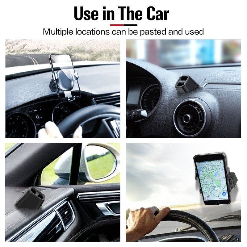 Giá Đỡ Điện Thoại/GPS Thông Dụng Sáng Tạo Cho Xe Hơi