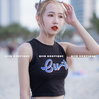 [Ảnh Thật] Áo Croptop Ba Lỗ Nữ Cá Tính
