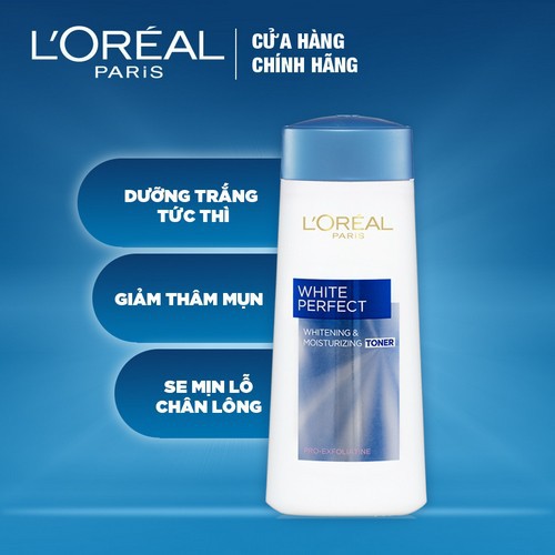 Nước Hoa Hồng Trắng Da White Perfect L'Oreal - 200ml