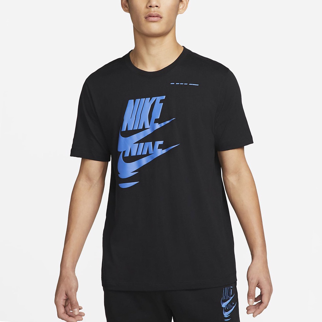 [ HÀNG CHÍNH HÃNG ] ÁO THUN NIKE SPORTSWEAR DOUBLE SWOOSH - BLACK