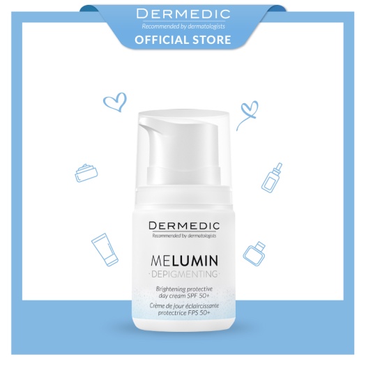 Kem làm sáng da kết hợp chống nắng Dermedic Melumin Brightening Protective Day Cream SPF 50+