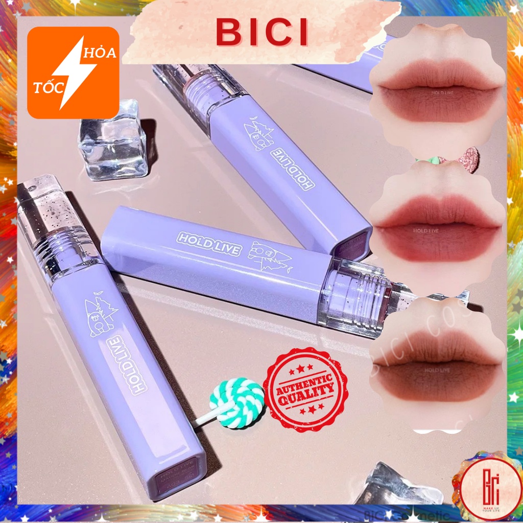 Son Kem Gấu HOLD LIVE Maddie Bear Soft Fog Lip Mud Nội Địa Trung