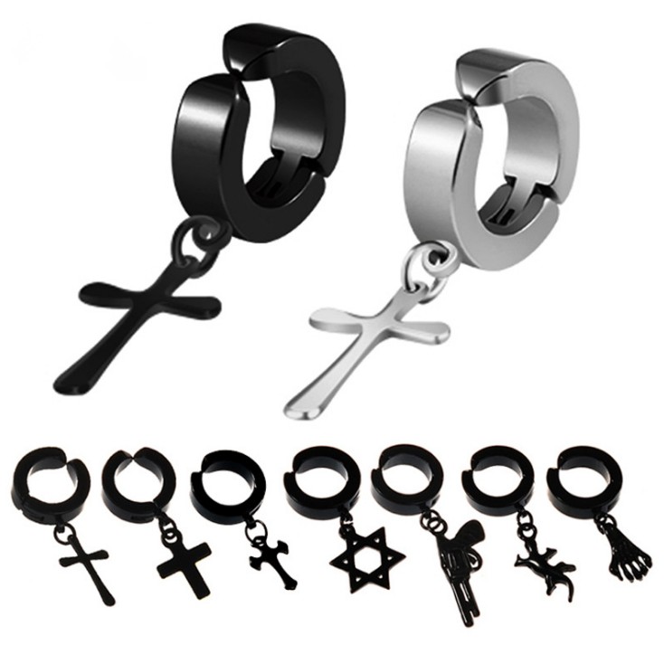 Khuyên Kẹp Tai Phong Cách Hip Hop Đường Phố Hàn Quốc Cá Tính