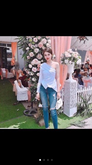 Áo lệch vai tay ba lỗ và dài tay loại 1