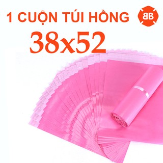 [GIÁ SIÊU RẺ][1 CUỘN HỒNG 38x52cm] 100 Túi Đóng Hàng Niêm Phong - Siêu bền, Siêu dai, Siêu tiết kiệm