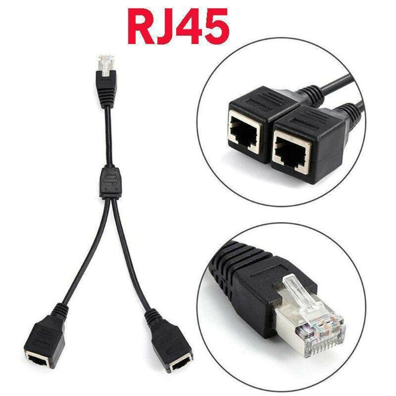 Cáp KếT NốI MạNg RJ45, Chia 2 Lỗ CắM
