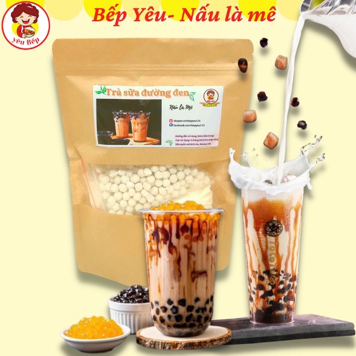 KẸO TRÀ SỮA VIÊN KHỔNG LỒ, BÁNH TRÀ SỮA TRÂN CHÂU ALLEY