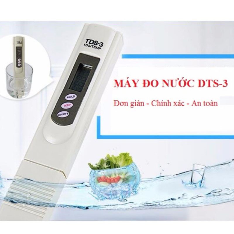 THIẾT BỊ ĐO KIỂM TRA NƯỚC SẠCH TDS CHỈ SỐ CỰC CHUẨN CHÍNH XÁC