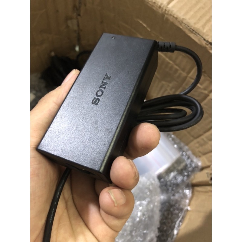 sạc máy tính laptop sony 19.5v 2.3a zin theo máy chính hãng
