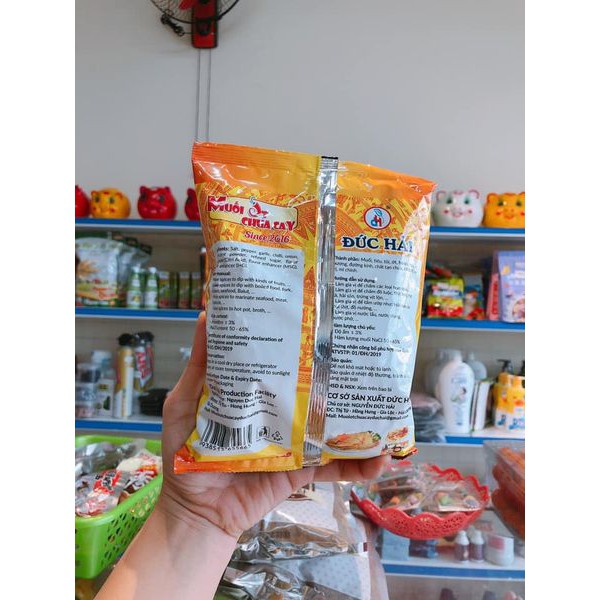 Muối ớt Chua Cay Đức Hải 500gr. | BigBuy360 - bigbuy360.vn