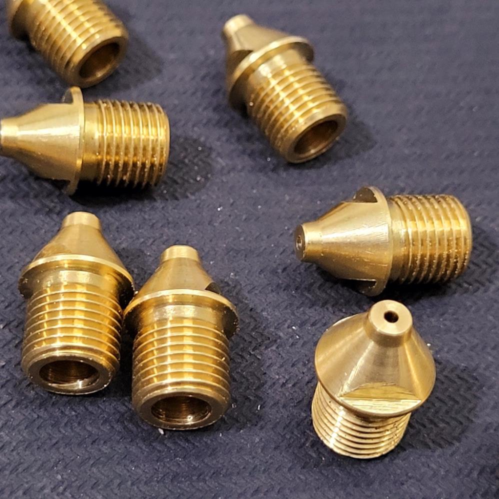 Đầu Béc Thau Lỗ 1.5mm - 1.8mm Linh Kiện Máy Phun Sơn INGCO SPG3508 TOTAL TT3506