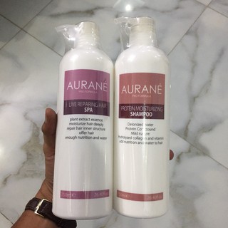 Bộ dầu gội xả Aurane Spa phục hồi chăm sóc tóc hàng ngày