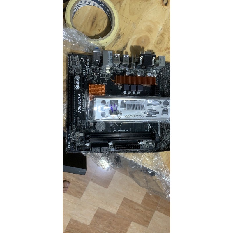 [Mã 159ELSALE hoàn 7% đơn 300K] MAINBOARD ASROCK H110M-HDV chính hãng