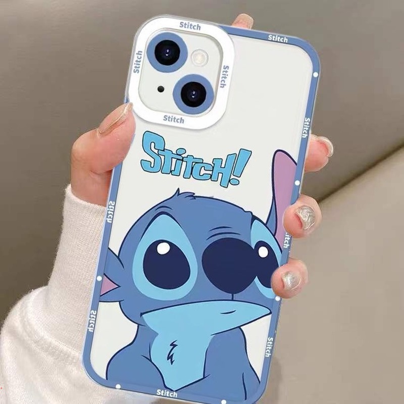 Ốp Điện Thoại Silicon Mềm Trong Suốt Chống Rơi Họa Tiết Hoạt Hình Cho iPhone 13 12 11 Pro Max Mini Xs Max X XR 6 7 8 Plus