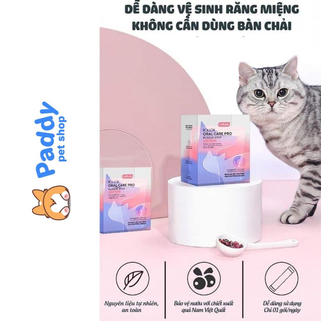 [Mã 159FMCGSALE giảm 8% đơn 500K] Dung Dịch Vệ Sinh Răng Miệng Chó Mèo Cature Rollon Oral Care