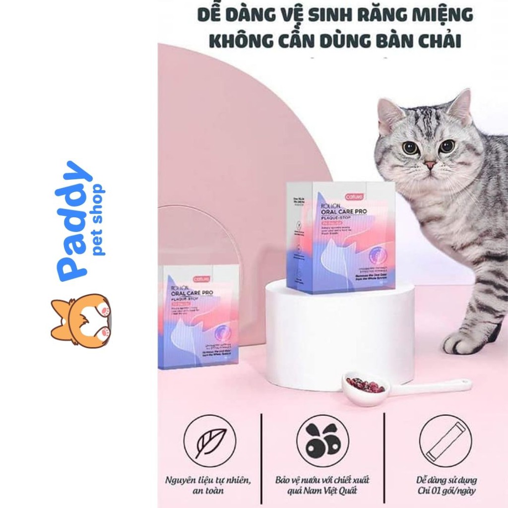 Vệ Sinh Răng Miệng Chó Mèo Cature Rollon Oral Care