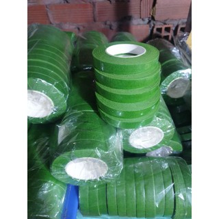 băng keo sáp xanh cuốn cành handmade