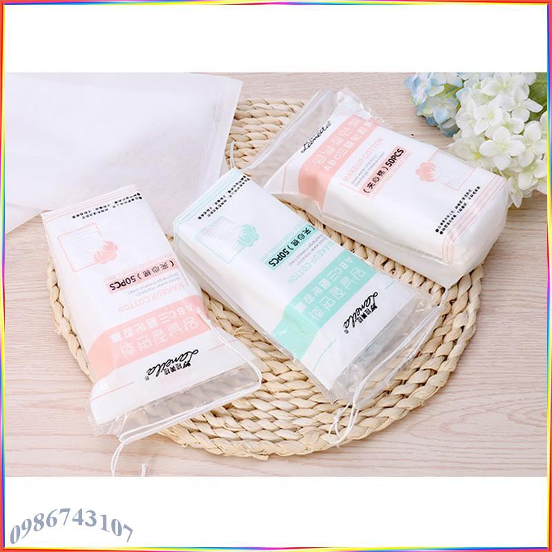 Bông tẩy trang Laneila túi 50 miếng BL12A | BigBuy360 - bigbuy360.vn