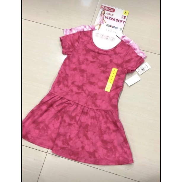 ĐẦM THUN LẠNH 32 cool cho bé gái (Săn sale costco)