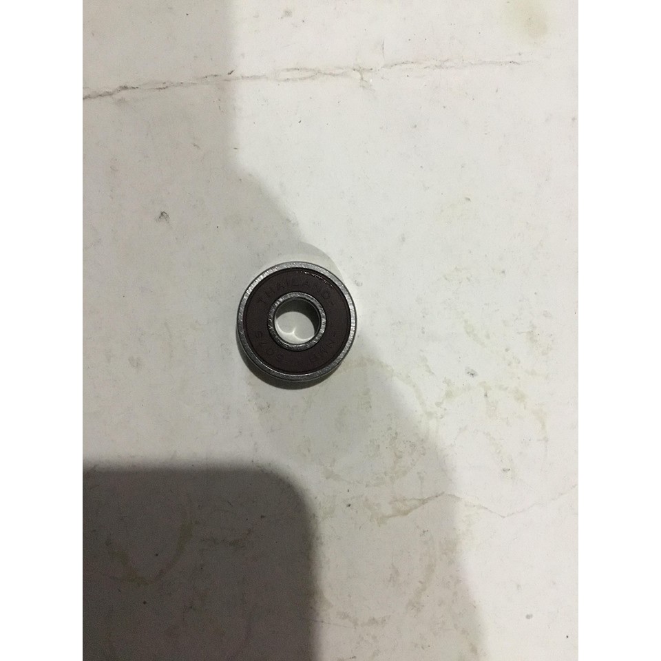 Bạc đạn vòng bi 607S nắp nhựa nâu