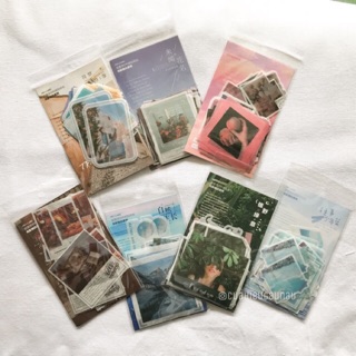 Set 40 Sticker nhãn dán Photography trang trí Bullet Journal, Planner