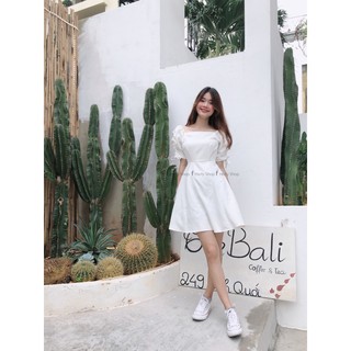 ĐẦM TAY RÚT CỔ XẾP LY