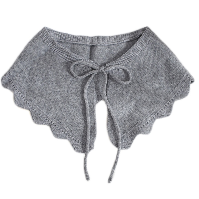 Cổ Áo Sơ Mi Giả Mềm Mại Nhiều Lớp Thời Trang Thu Đông