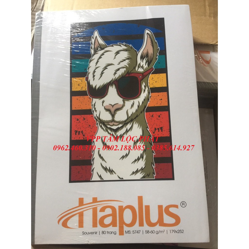 10 Vở kẻ ngang Haplus - Souvenir 80 trang 5747 Hải Tiến