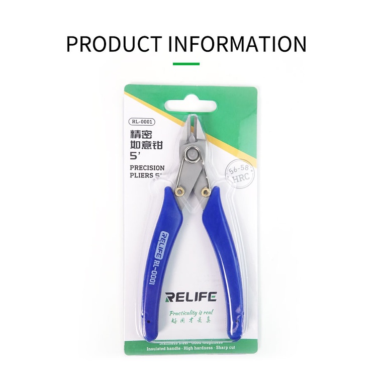 Kìm Cắt Chân Linh Kiện Cao Cấp Relife RL-0001