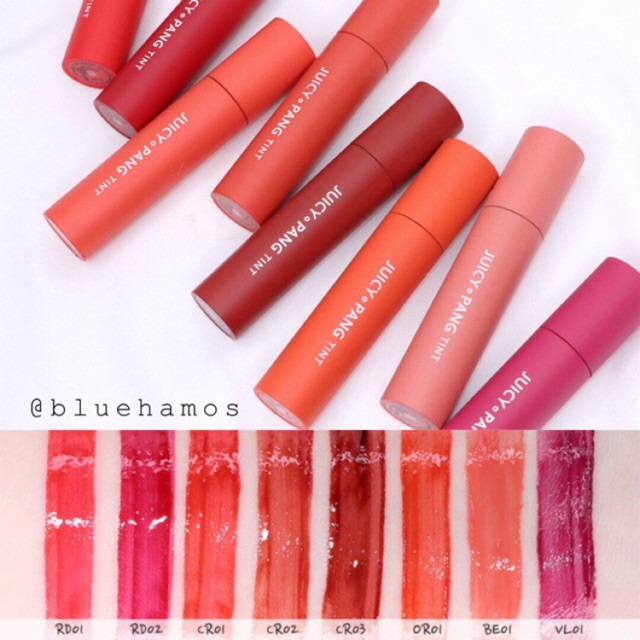 Son Kem Apieu Juicy Pang Tint màu RD03