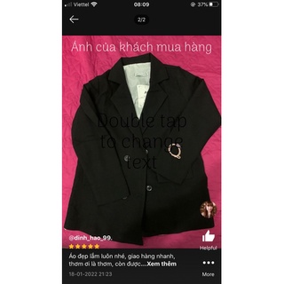 ÁO BLAZER 2 LÓP 4 CÚC CAO CẤP