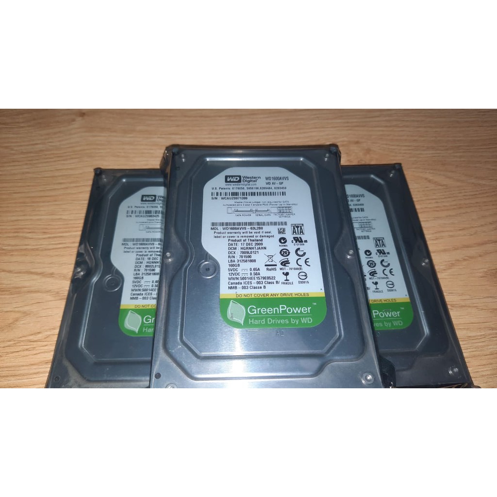 Ổ Cứng Ngoài Wdc Hdd Internal 160gb Sata Wd | BigBuy360 - bigbuy360.vn