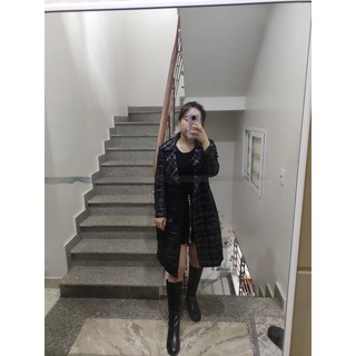 (SẴN-THANH LÝ) Boot gối da mềm ôm chân