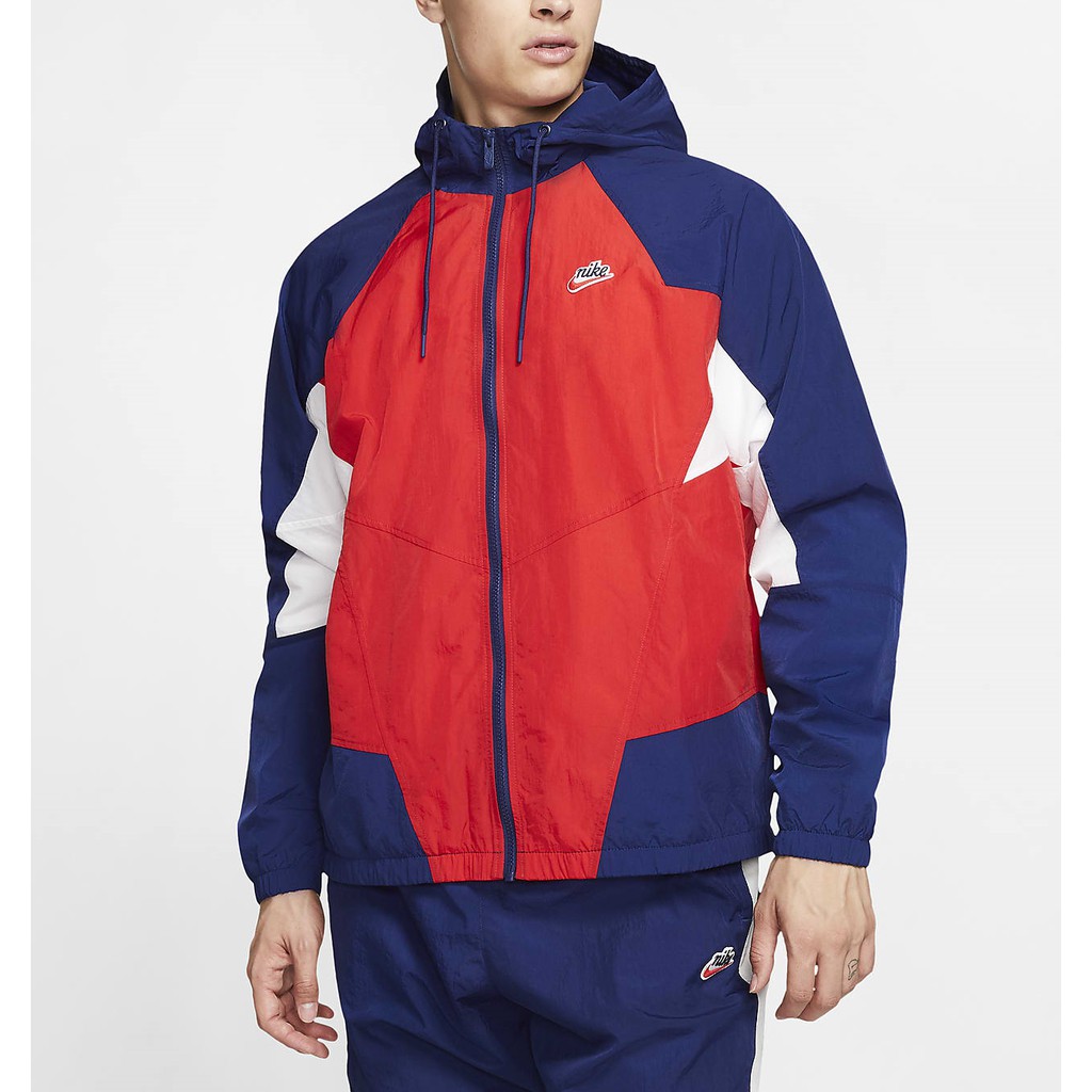 ÁO KHOÁC NIKE HERITAGE WINDRUNNER  - ĐỎ