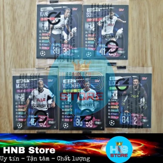 Thẻ cầu thủ bóng đá Tottenham Hotspur nguyên seal - Poca Match Attax 19/20