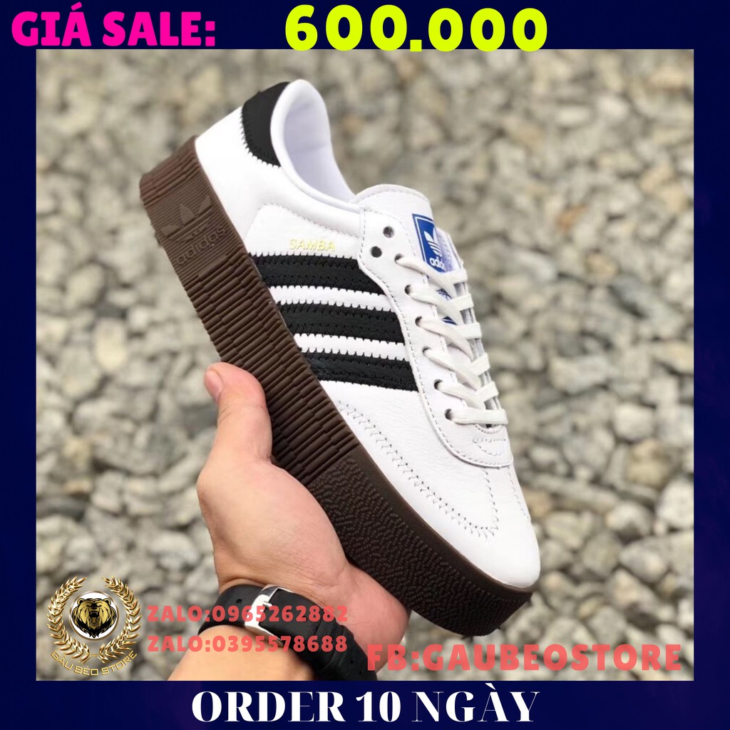 📦 FULLBOX 🌐 ORDER 🎀 SALE 50% 🎀 💯 ẢNH THẬT 🏷 Adidas Originals Samba Rose W 🏷 👟 GIÀY NAM NỮ 👟
