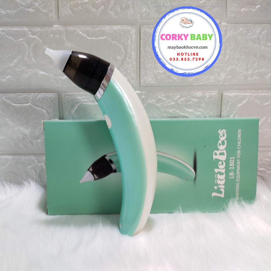 Máy Hút Mũi Trẻ Em sạch sẽ, an toàn cho Bé - Corky Baby MHM01