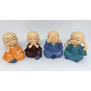 4 chú tiểu bớt nghe bớt nói bớt nhìn
