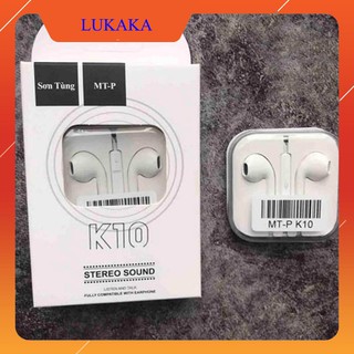 Tai nghe điện thoại K10 Sơn Tùng MTP, tai nghe cho sam sung, tai nghe nhét tai cao cấp cho sam sung, iphone...