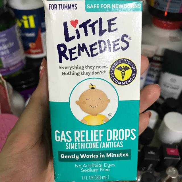 Nước nhỏ tiêu ga Little Remedies Tummys Gas Relief Drops Mỹ 30ml