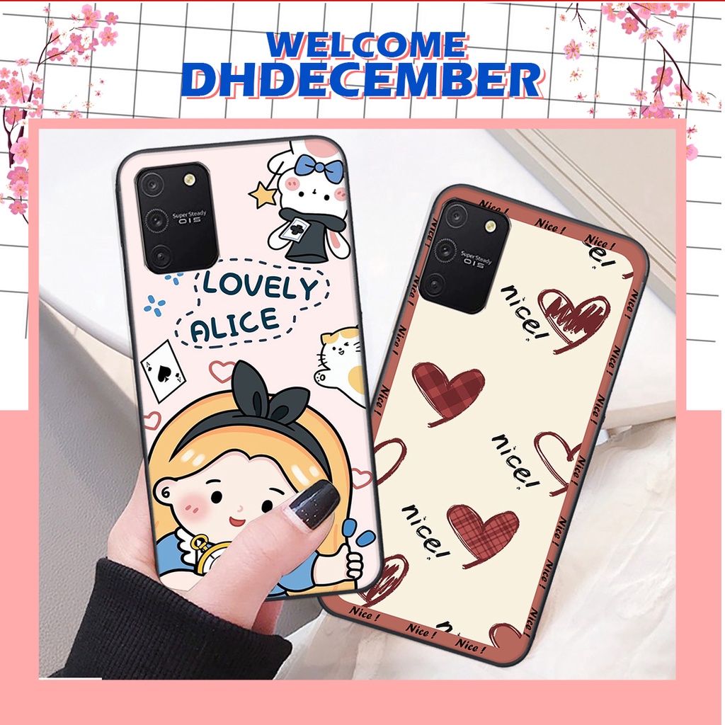Ốp lưng Samsung  S10 LITE / M80S in hình nice ,good luck happy ốp xinh viền dẻo đẹp chất