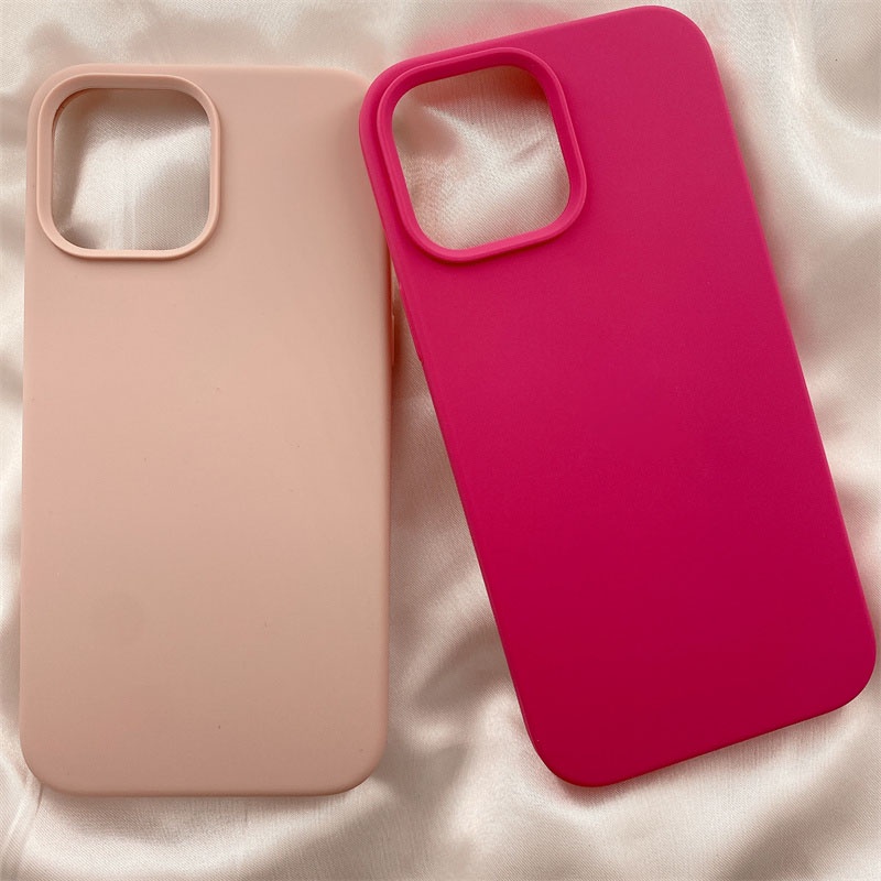 Ốp Điện Thoại Silicon Dẻo Sang Trọng Cho iPhone 14 Pro Max 13 11 12 Pro Max SE 2 2020 XS Max XR X 7 8 6 6S Plus