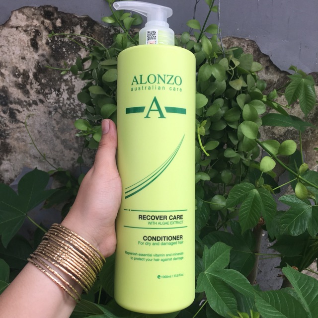 DẦU XẢ PHỤC HỒI TÓC KHÔ XƠ HƯ TỔN ALONZO RECOVER CARE CONDITIONER 1000ml