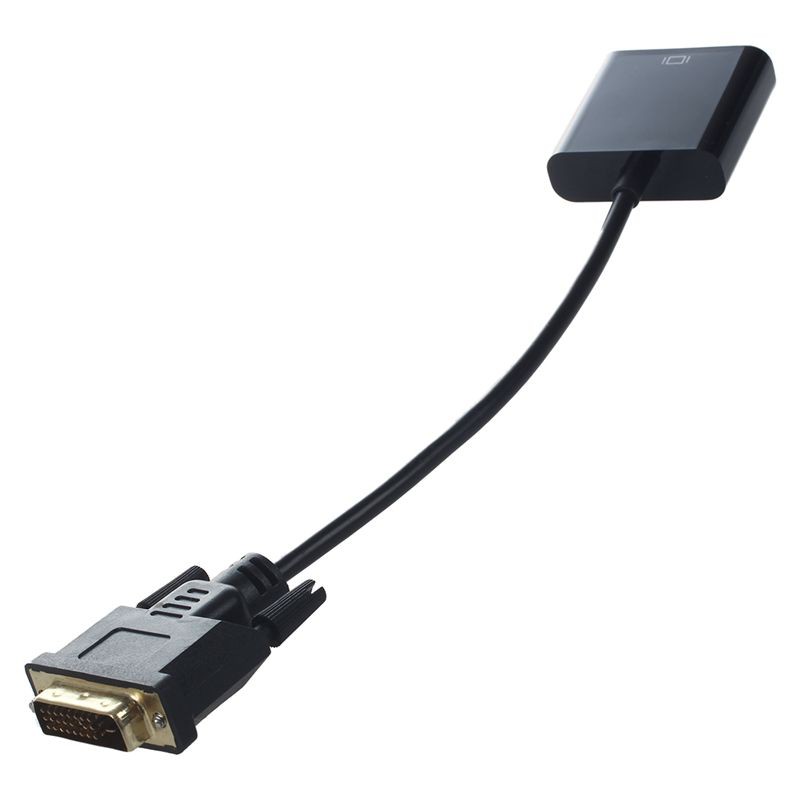 Bộ chuyển đổi cáp DVI-D 24 + 1 Pin sang VGA 15 Pin | BigBuy360 - bigbuy360.vn